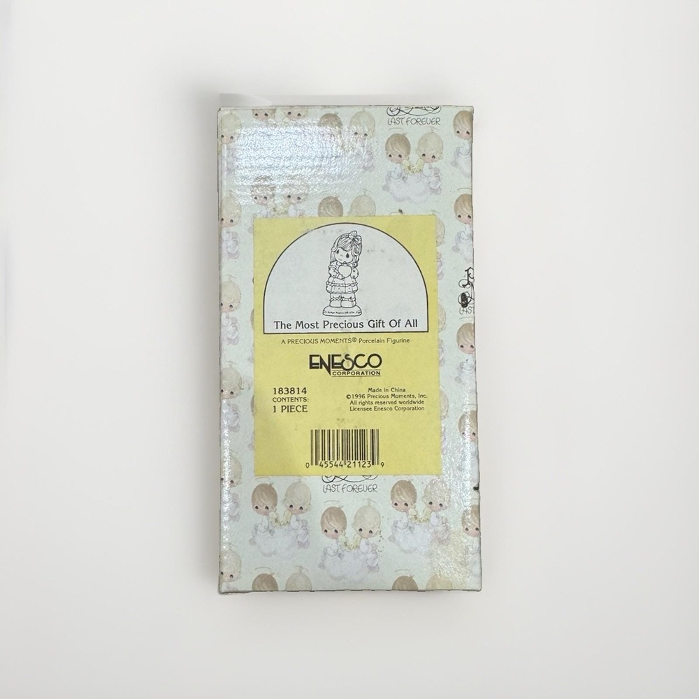 Precious Moments 183814 Most Precious Gift of All 1996 NEW NIB Enesco